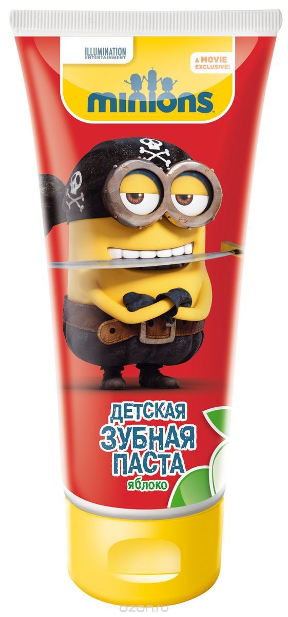 "Гадкий Я" Зубная паста детская Яблоко, 65 мл