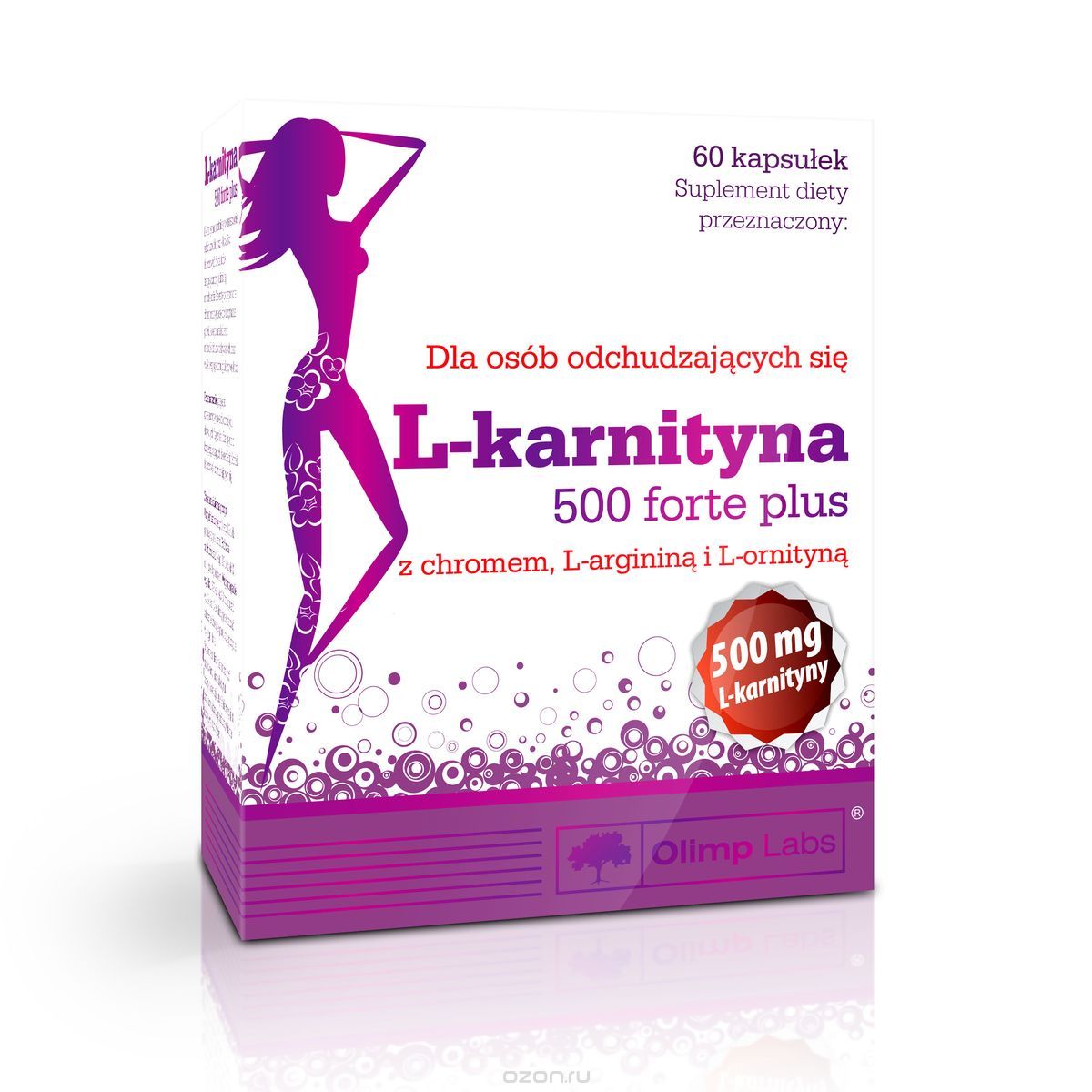 L-карнитин Olimp Sport Nutrition "500 Forte Plus", 60 капсул