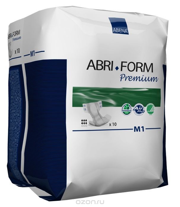 Abena Подгузники для взрослых Abri-Form M1 дневные 10 шт 4730