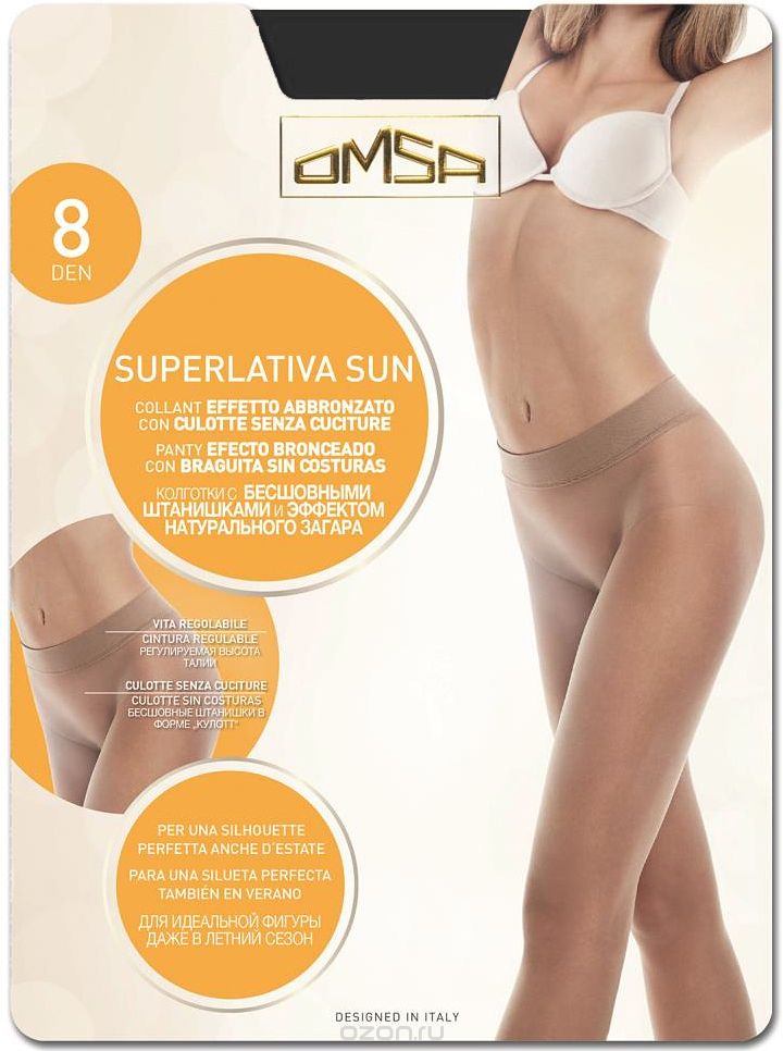   Omsa SuperLativa 8 Sun, : Nero ().  3