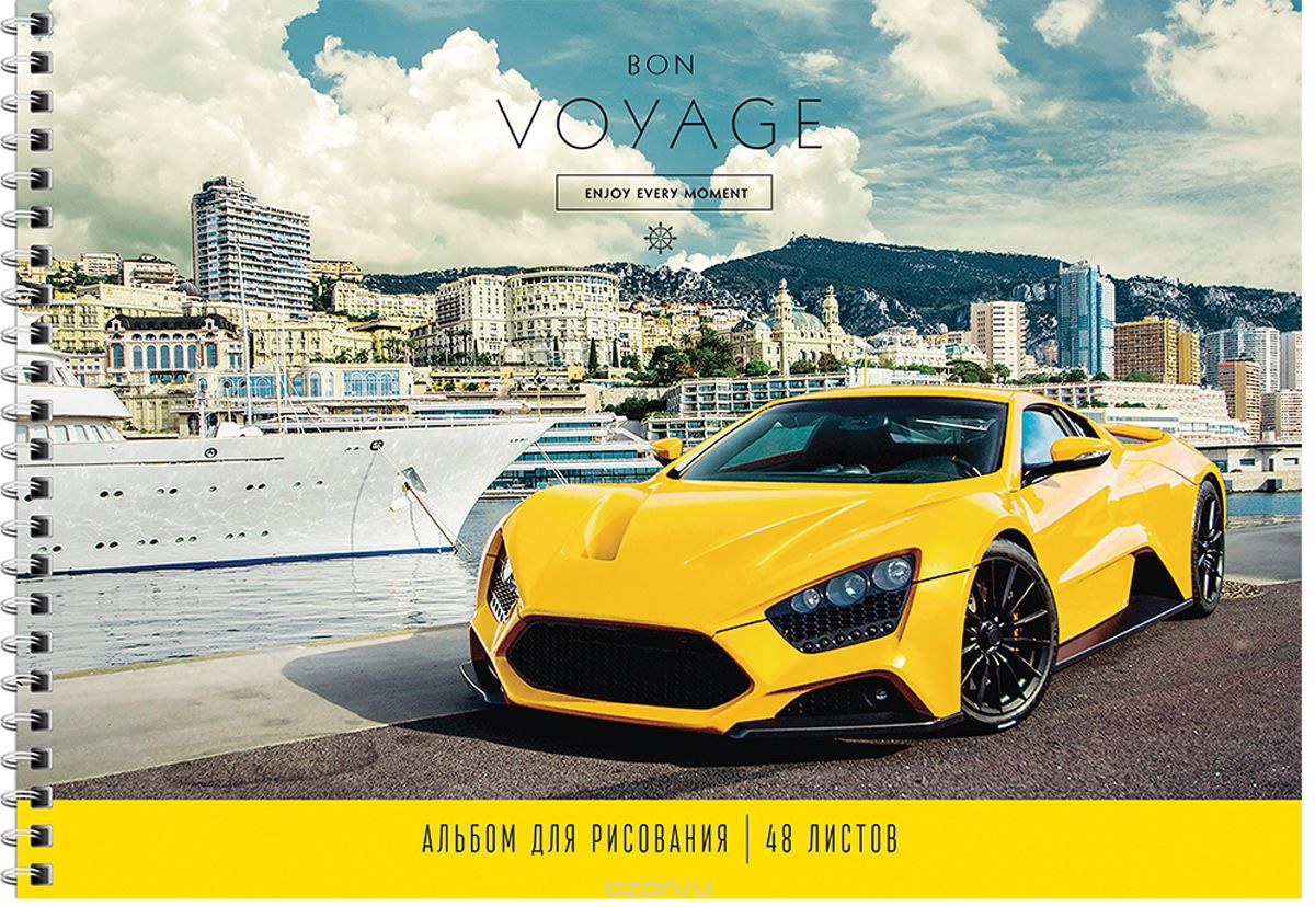 ArtSpace Альбом для рисования Техника Bon Voyage 48 листов