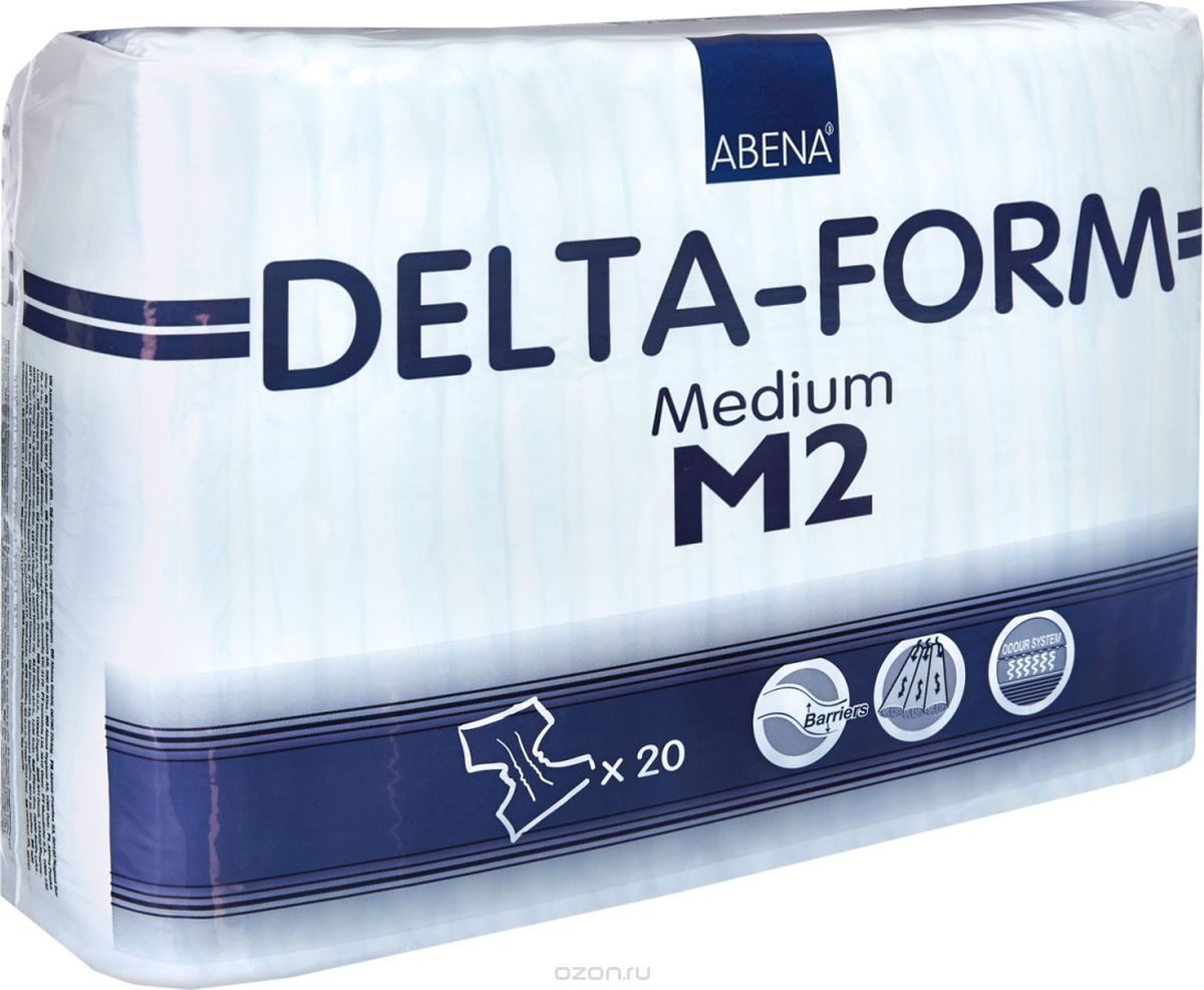 Abena Подгузники для взрослых Delta-Form M2 20 шт