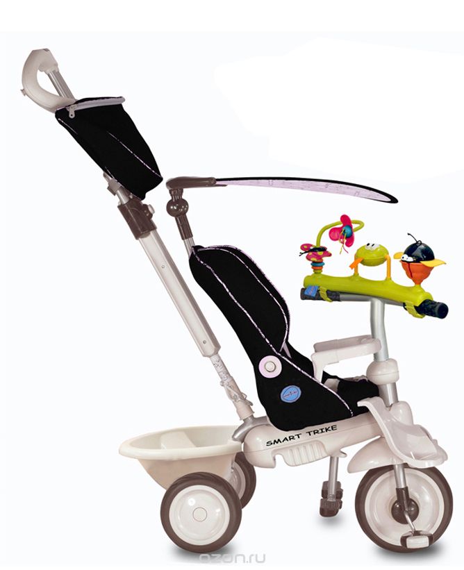 Smart Trike Велосипед трехколесный Recliner цвет черный