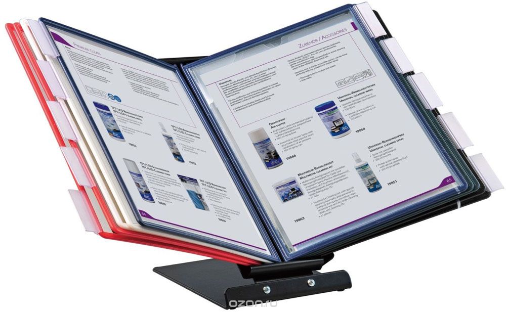 Office Force Stationery   Qulck-Vlew Information Display 4   