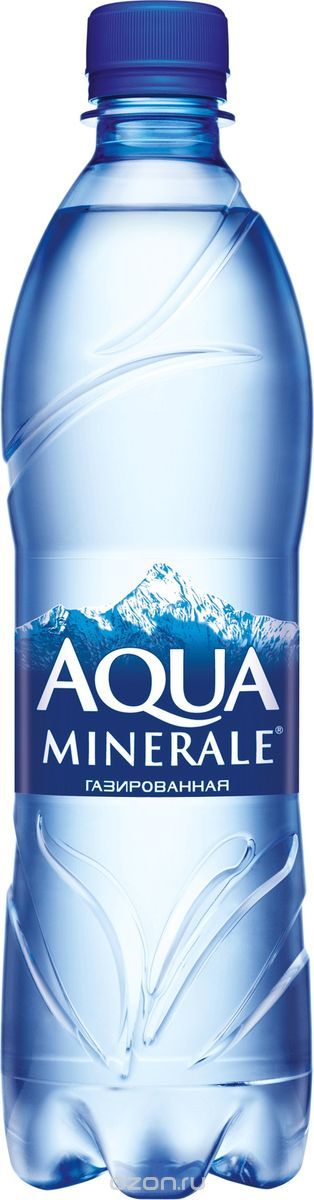Aqua Minerale вода газированная питьевая, 0,6 л
