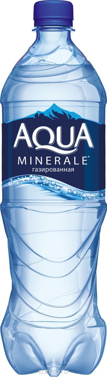 Aqua Minerale вода газированная питьевая, 1 л