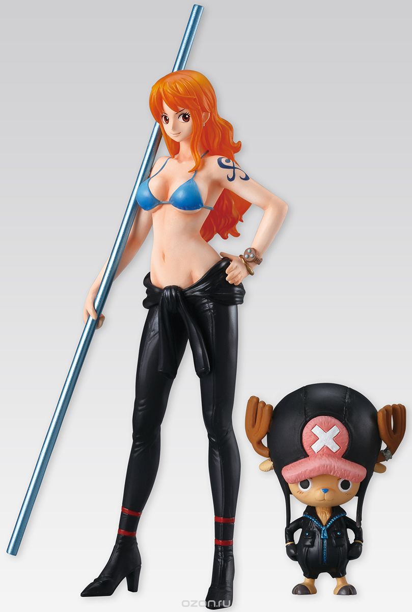 Bandai Фигурка One Piece Super Styling Film Gold Nami & Chopper