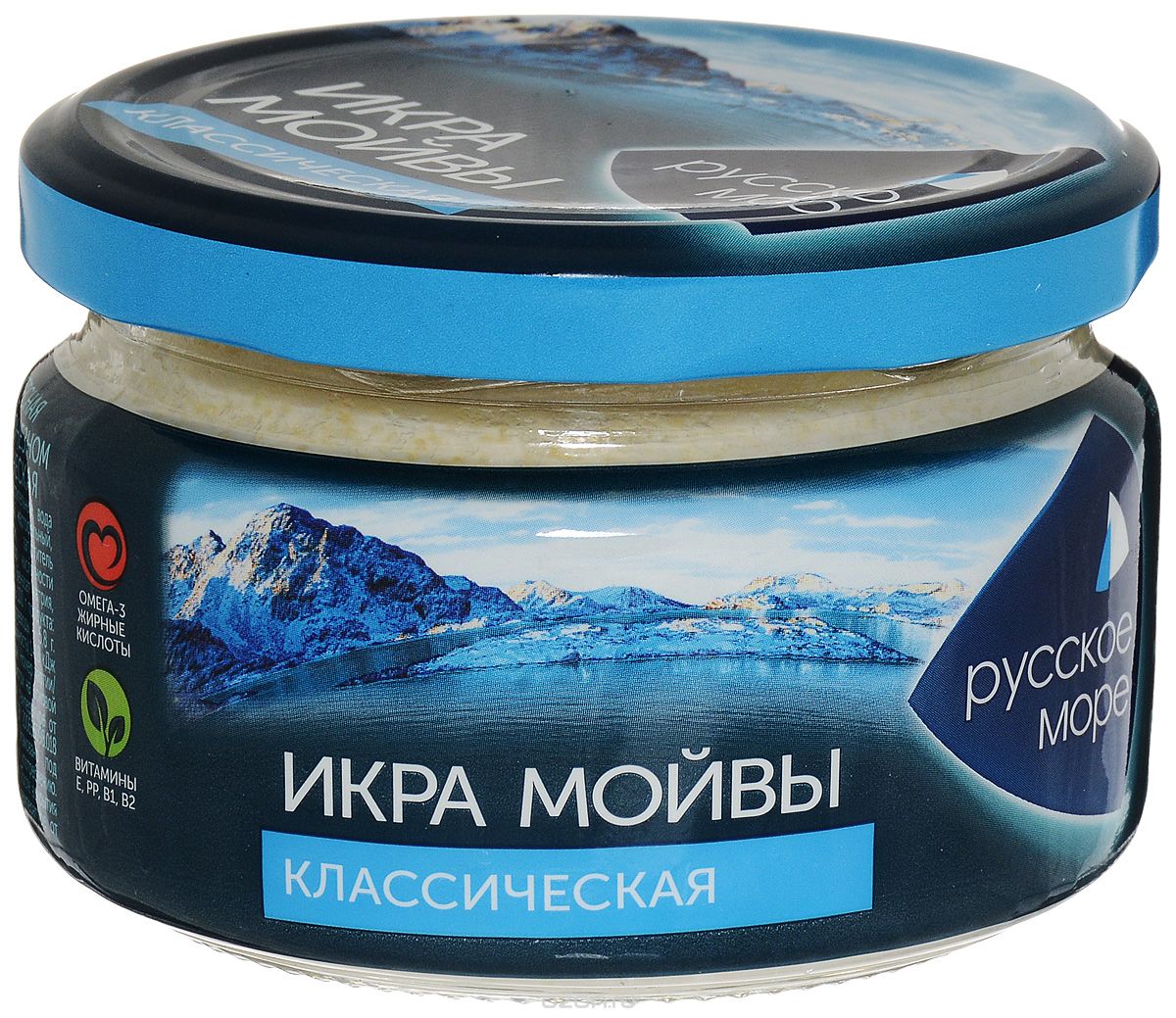 Русское Море Икра Мойвы в майонезном соусе, классическая, 165 г