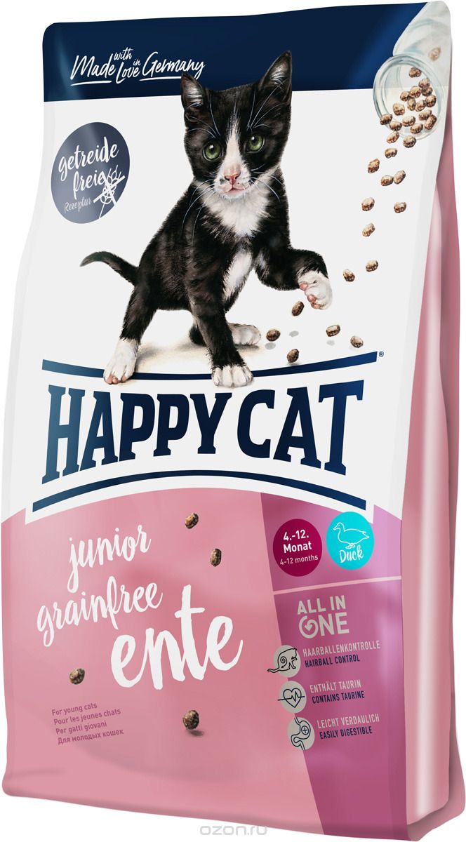   Happy Cat Junior Grainfree,  , , 4 