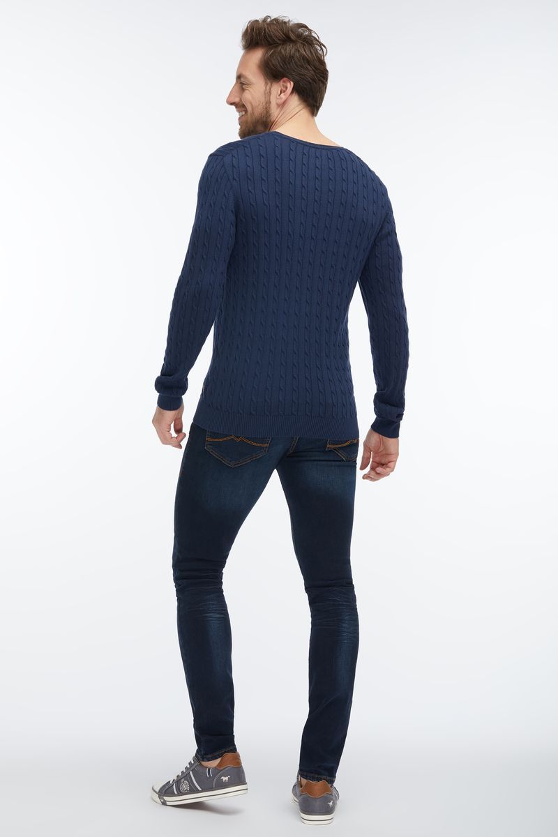   Mustang Cable Knit Jumper, : -. 1006947-5334.  M (48/50)